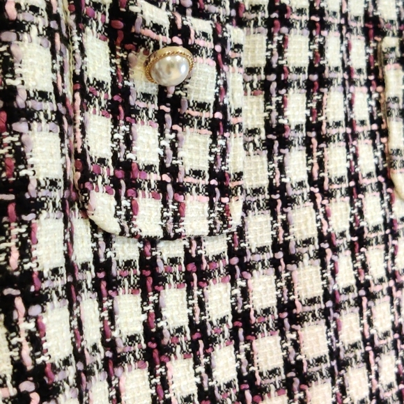 Maison d'Amélie Paris Textured Skirt - Picture 3 of 5